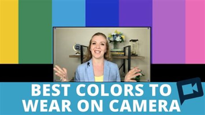 What is the best color to wear on camera?