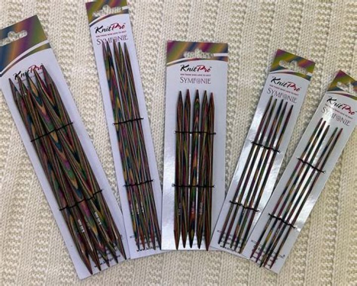 What is the best length for double pointed needles?