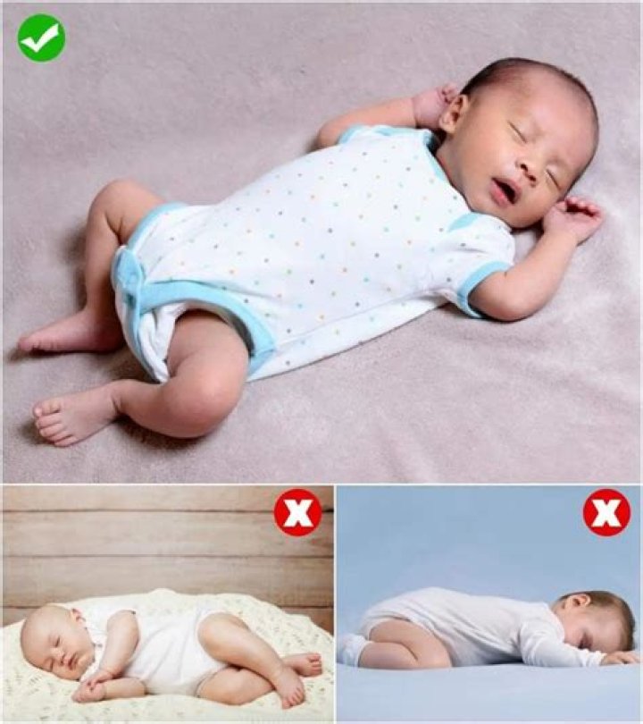 What is the best sleeping position for a baby with colic?