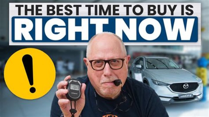 What is the best time to buy car?