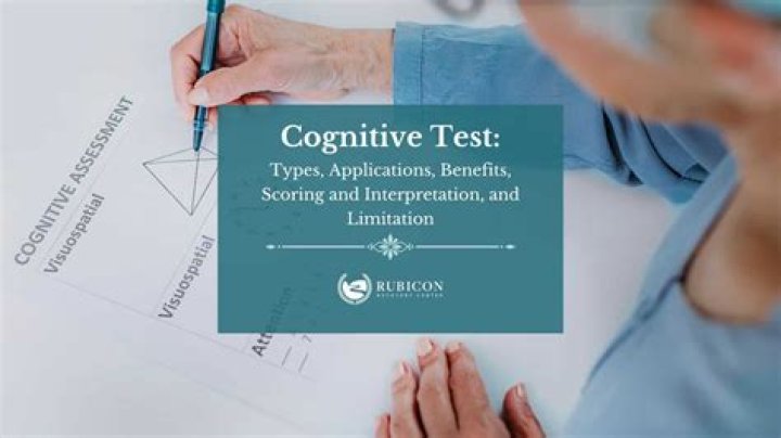 What is the cognitive test for seniors?