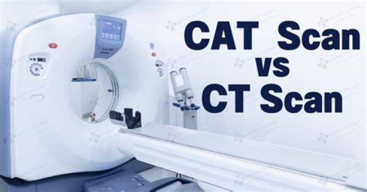 What is the difference between a CT scan and a CAT scan?