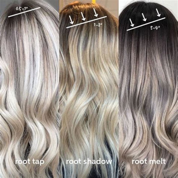 What is the difference between a root melt and balayage?