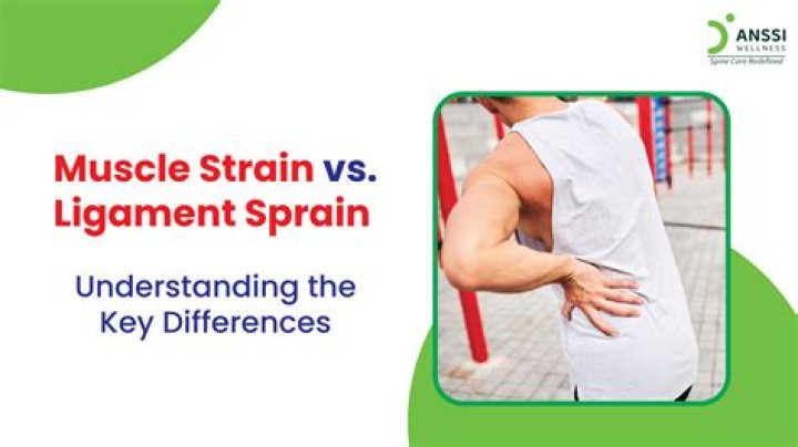 What is the difference between muscle strain and tendonitis?