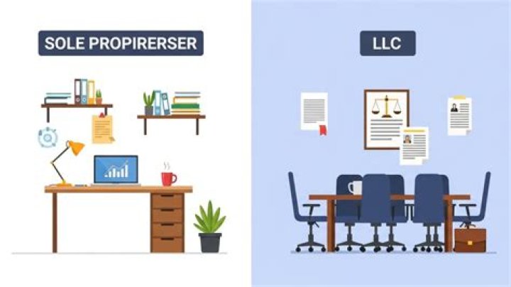 What is the difference between sole proprietor and LLC?