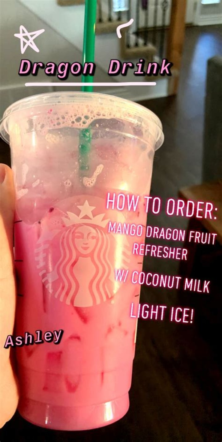 What is the dragon drink at Starbucks?