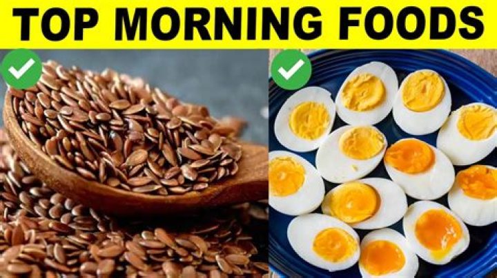 What is the first thing I should eat in the morning?