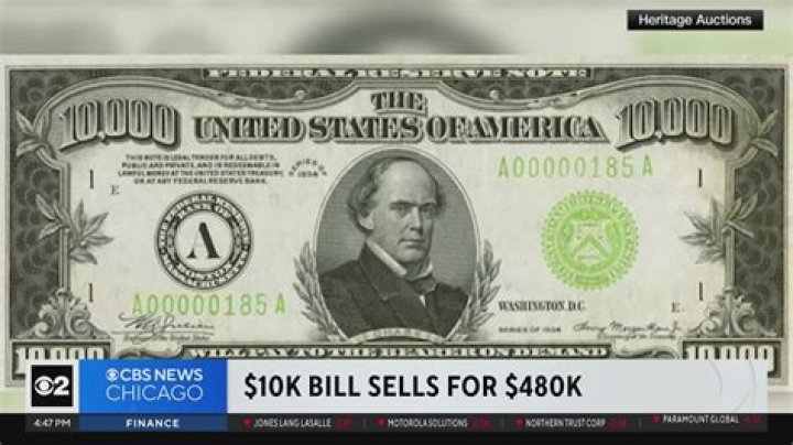 What is the largest bill ever printed?