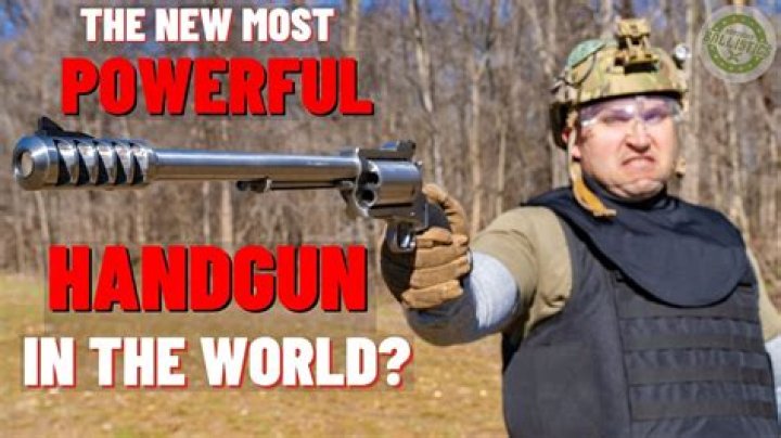 What is the largest handgun in the world?