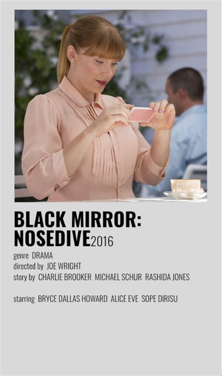 What is the message of Black Mirror nosedive?
