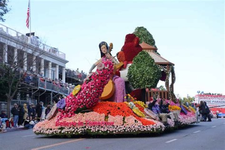 What is the most expensive Rose Parade float?