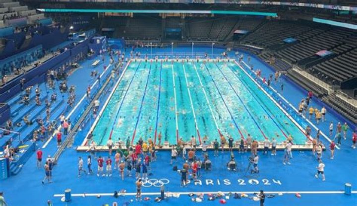 What is the temp of the Olympic pool?