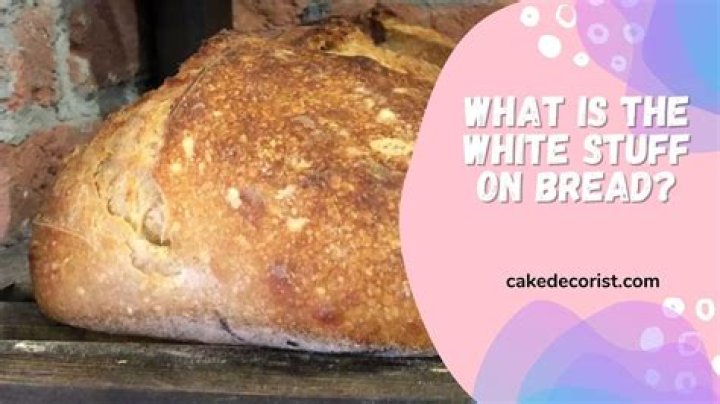What is the white stuff on hay?