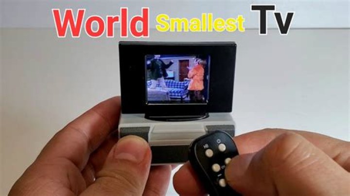 What is the world's smallest TV?
