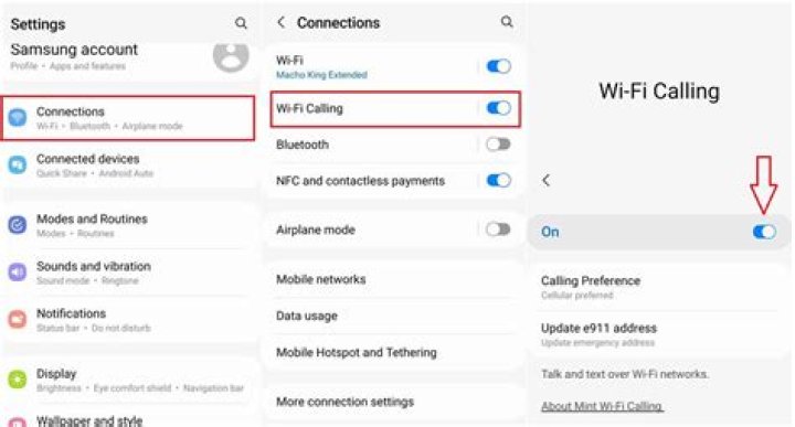 What is WiFi calling Samsung?