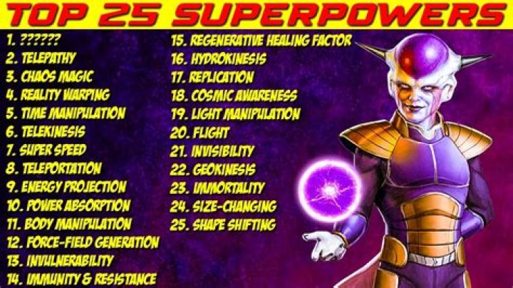 What kind of higher powers are there?
