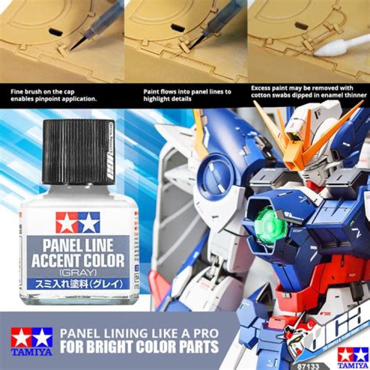 What kind of paint is Tamiya panel line accent color?