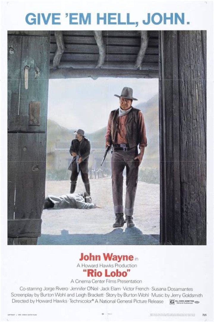 What kind of rifle did John Wayne use in Rio Lobo?