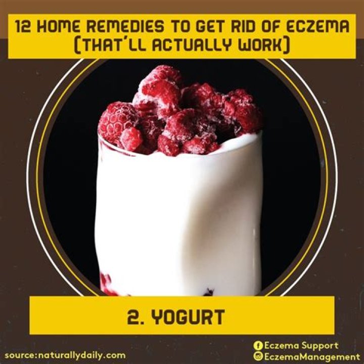 What kind of yogurt is good for eczema?