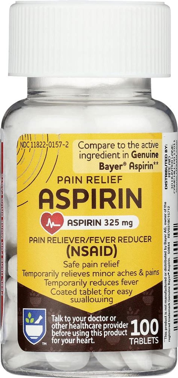 What pain reliever can I take with aspirin?