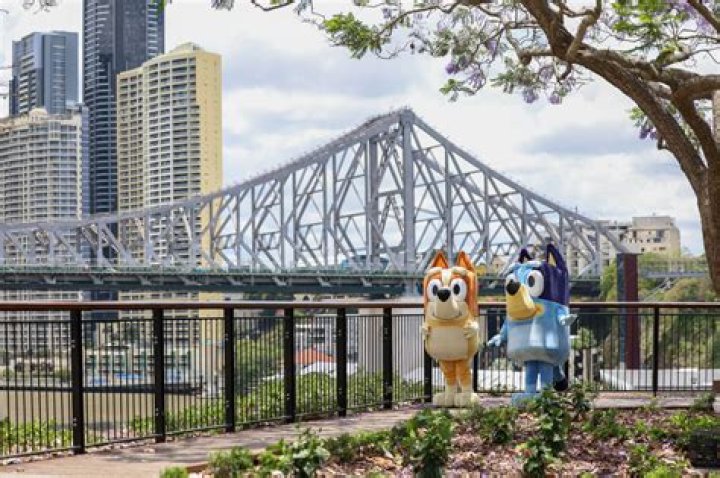 What part of Brisbane does Bluey live in?