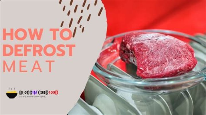 What should defrosted ground beef smell like?