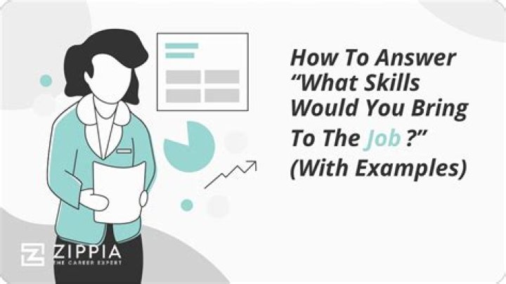 What skills would you bring to the job?