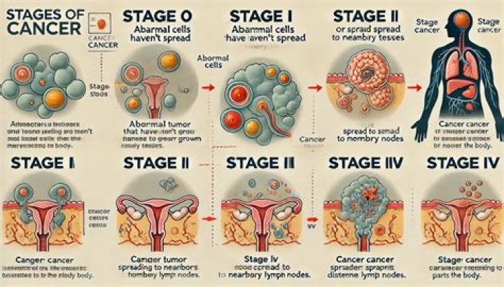 What stage is a 7cm lung tumor?