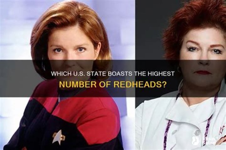 What state has the most redheads?