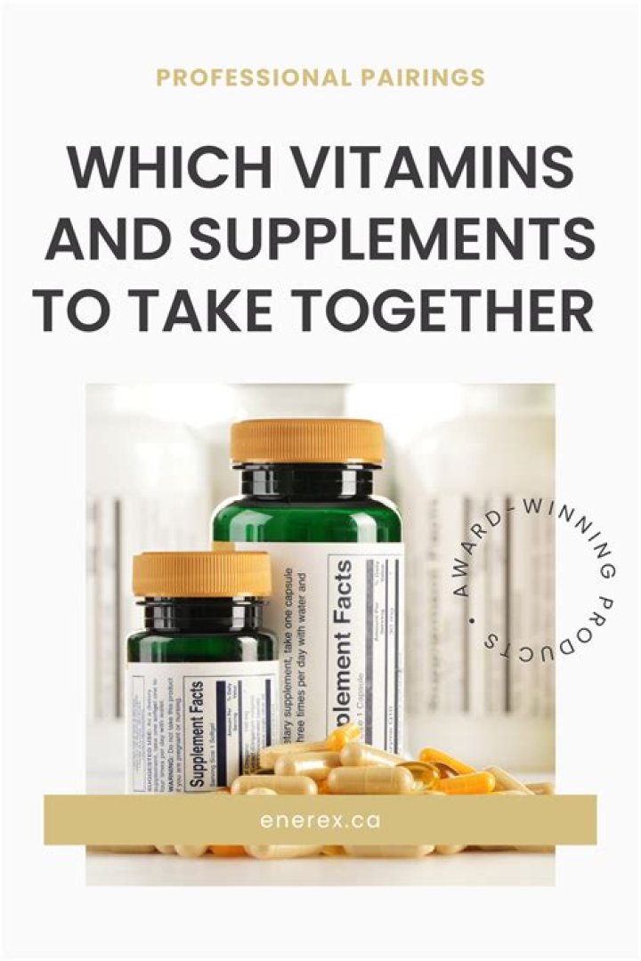 What supplements should you not take together?