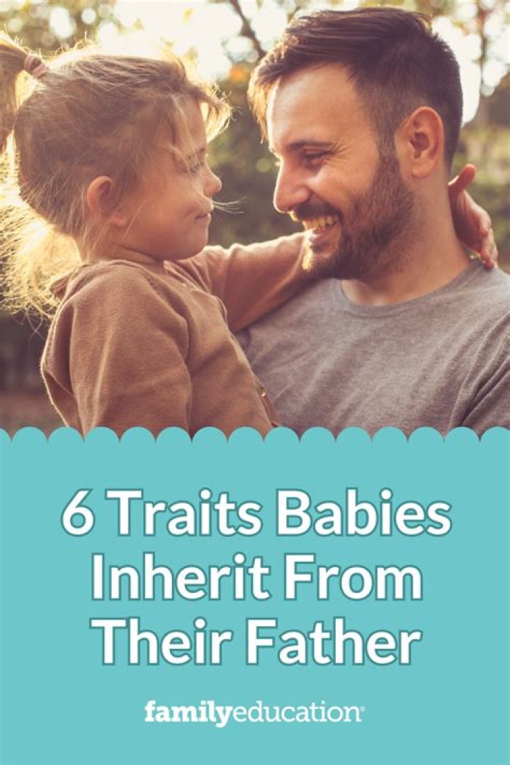 What traits do babies get from their father?
