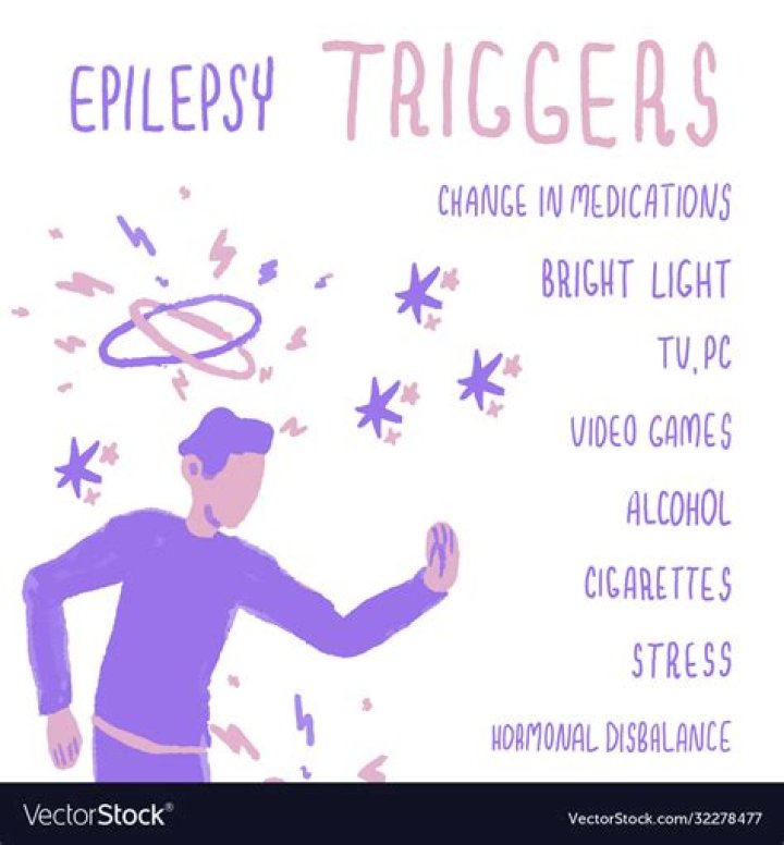 What triggers epilepsy?