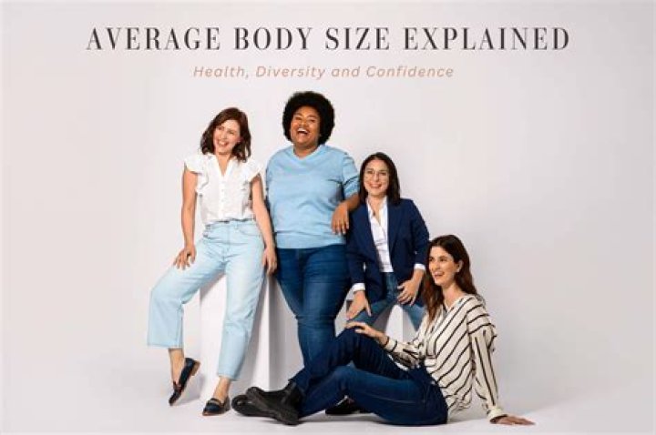 What was the average size of a woman in 1950?