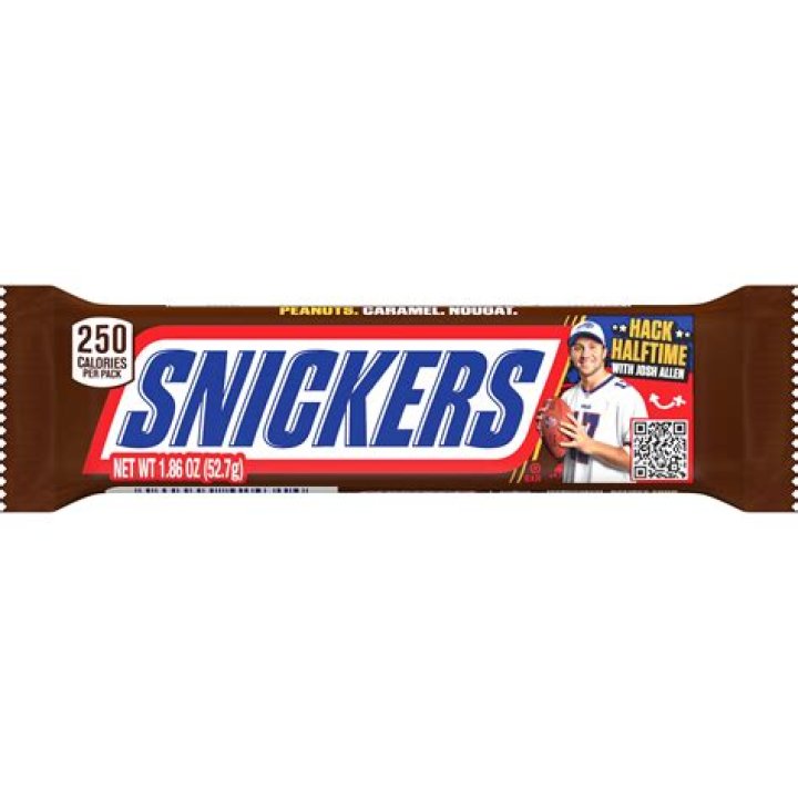 What was the original size of a Snickers bar?