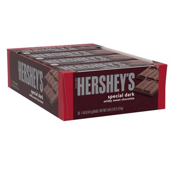 What's in Hershey's dark chocolate?