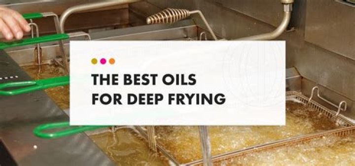 What's the best oil to deep fry chips?