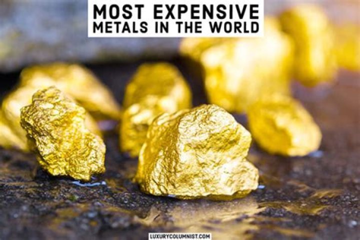 What's the most precious metal?