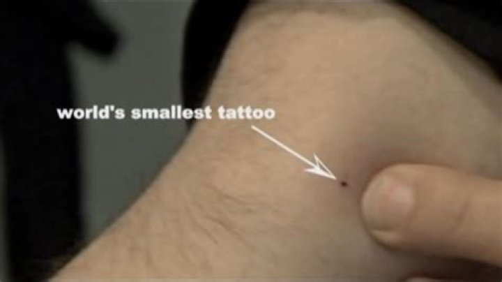 What's the smallest tattoo you can get?