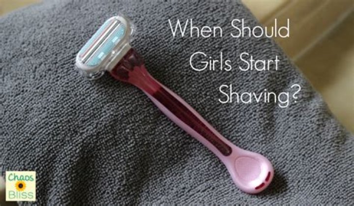 When should girls start shaving?