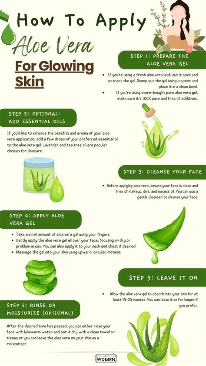When should I apply aloe vera gel to face care routine?