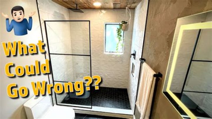 When tiling a bathroom where do you start?