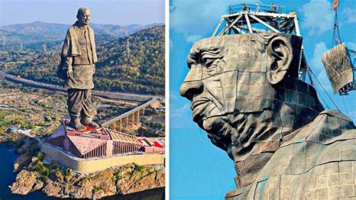 When was the Gundam statue made?