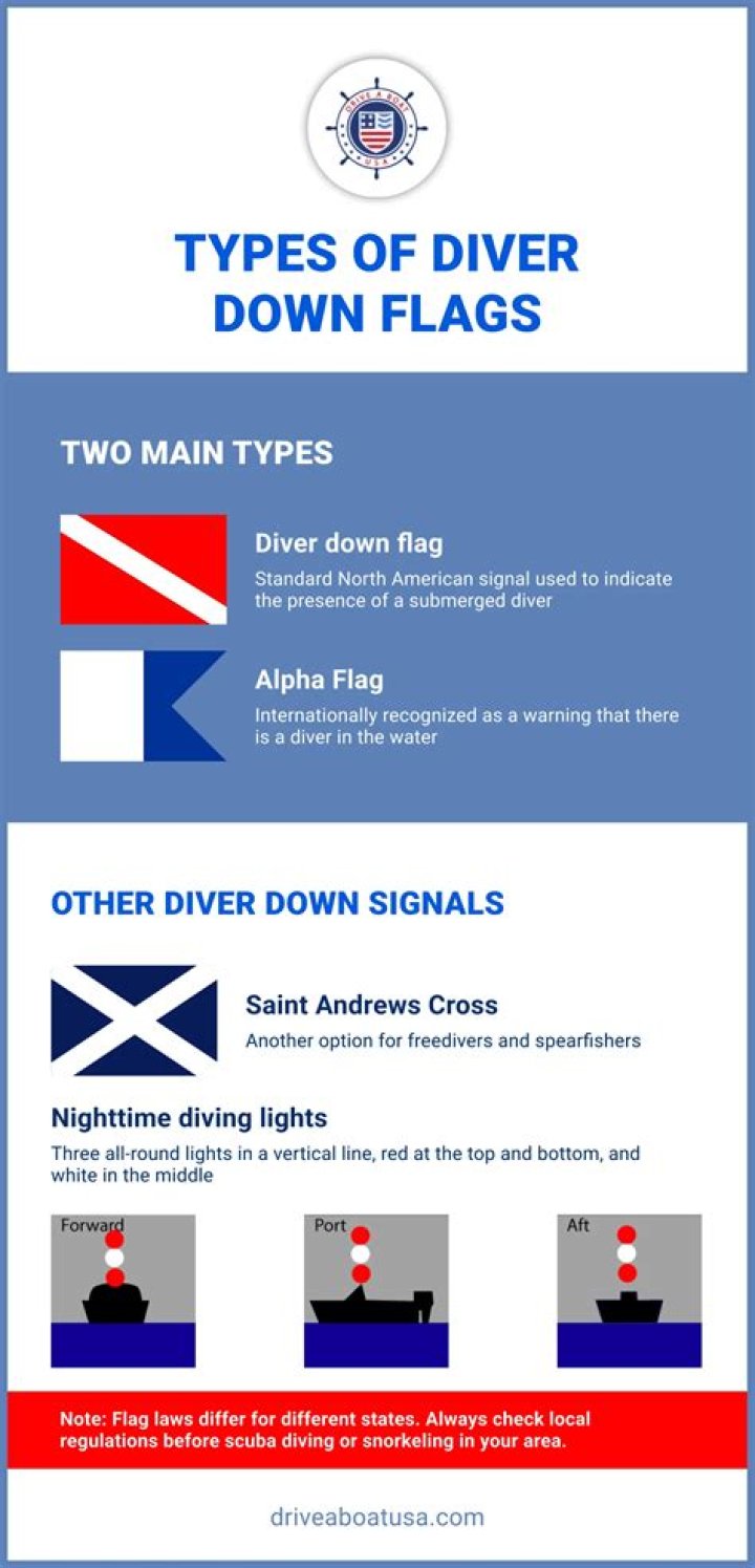 When you see a red flag with a white diagonal stripe divers down flag you must?
