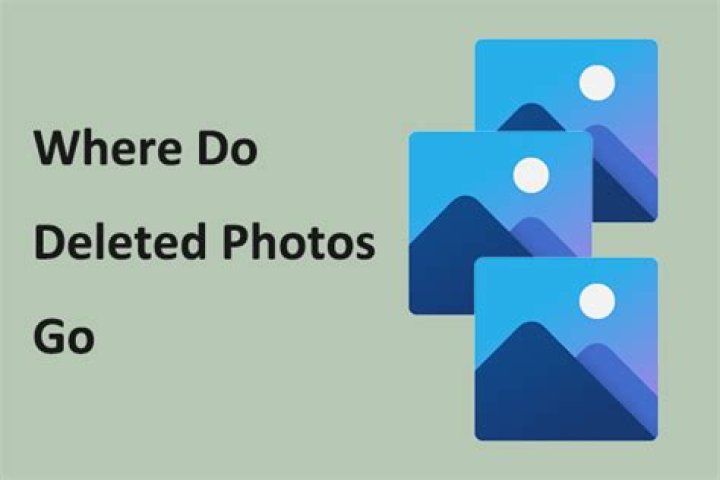 Where do deleted photos go?