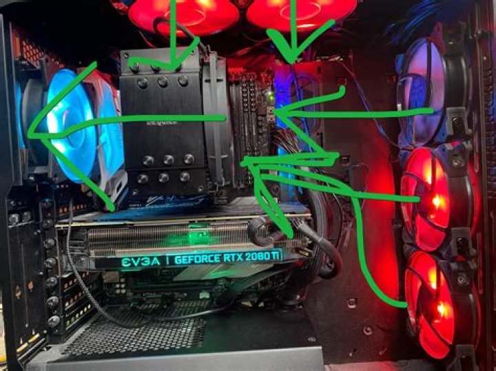 Where do fan cables go on motherboard?