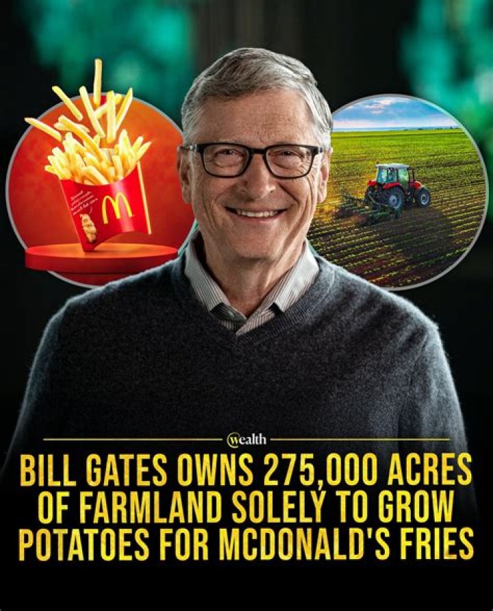 Where is Bill Gates potato farm?