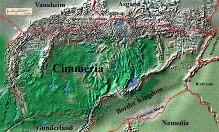 Where is Cimmeria?