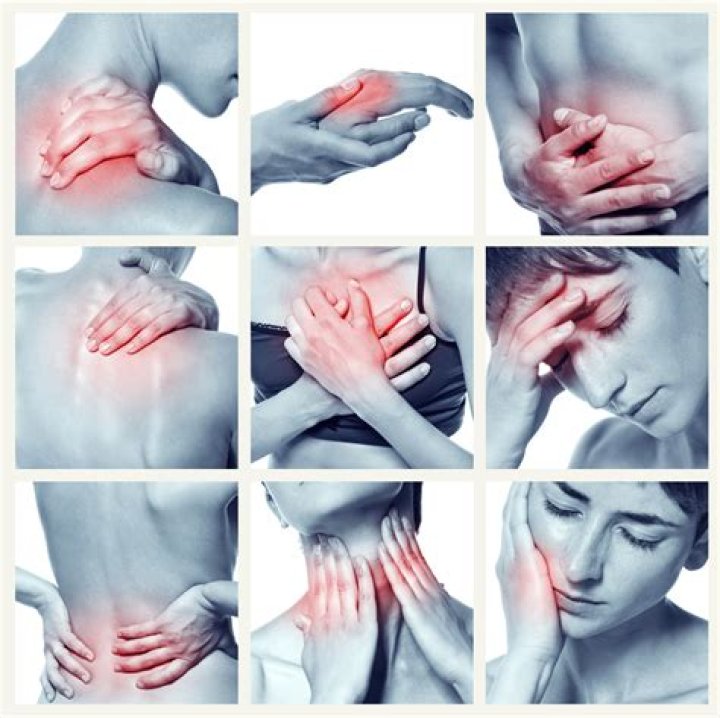 Where is fibromyalgia pain located?