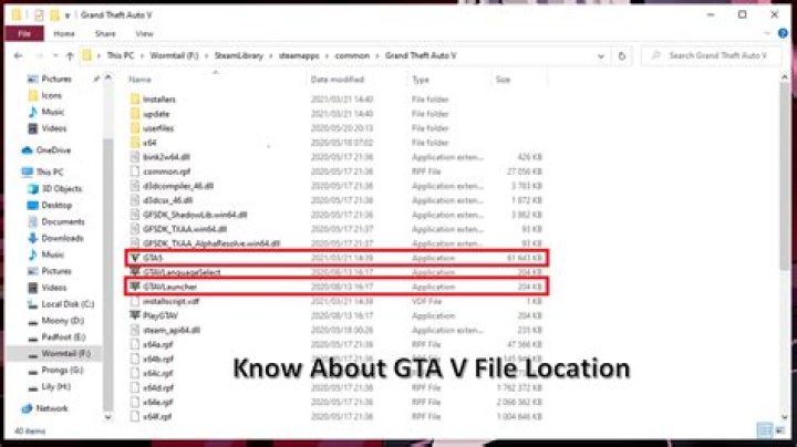 Where is GTA V located?