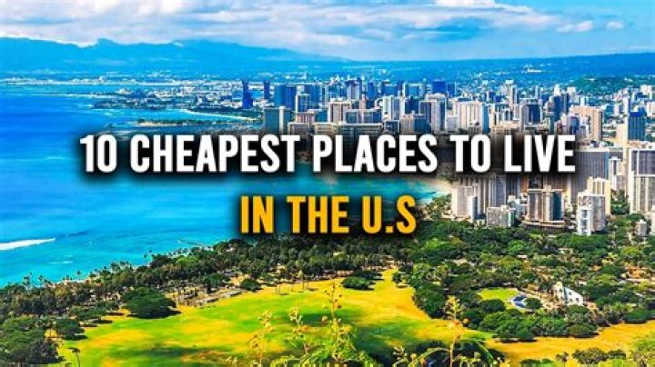 Where is the cheapest place to live in Hawaii?